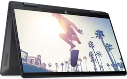 Ноутбук HP Pavilion x360 14-ek0015ua 14' FHD IPS, Intel i5-1235U, 16GB, F1024GB, UMA, DOS, синій (826T0EA) - мініатюра 6