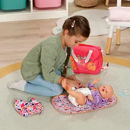 Сумка для ляльки BABY BORN серії "Pinplay" – ТУРБОТЛИВИЙ ДОГЛЯД (з аксес.) BABY born 837610
