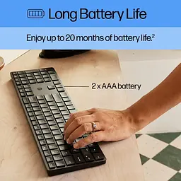 Клавіатура HP 450 Programmable Wireless UA Black (4R184AA) - мініатюра 10
