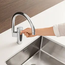 Змішувач для мийки Grohe EuroSmart одноважільний Хром 30412 - мініатюра 7