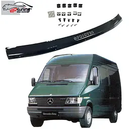 Дефлектор капоту мухобійка для Mercedes-Benz Sprinter TDI 1995-2002 Євро Кріплення (Vip Tuning) MRD03