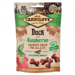 Ласощі для котів Carnilove Duck with Raspberries для імунітету 50 г - мініатюра 2