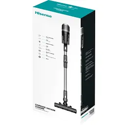 Пилосос акумуляторний Hisense HVC6464A (VC3919B-GS) - мініатюра 13