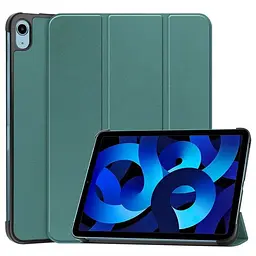 Чохол-книжка BeCover Smart Case для Apple iPad Air 5 -2022 10.9" Dark Green (710772) - мініатюра 2