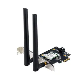 Бездротовий адаптер Asus PCE-BE6500 (90IG09G0-MO0B00) - мініатюра 2