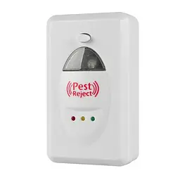Ультразвуковий відлякувач Pest Reject набір 2 шт, електричний в розетку, для гризунів і комах - мініатюра 4