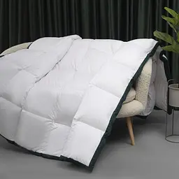 Ковдра антиалергенна MirSon Imperial Satin Luxe літня 215х155 см біла - мініатюра 3
