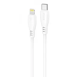 Кабель Proove Simple Silicone Type-C to Lightning 27W (1m) white