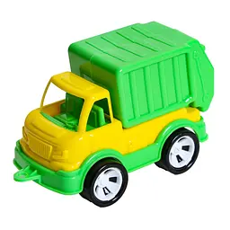 Дитяча іграшка сміттєвоз Mini Matik 002/7BMS (Yellow) пластик, 13,5 см