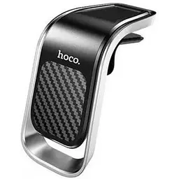 Холдер Hoco CA74 Universe air outlet magnetic car holder Чорний Сріблястий