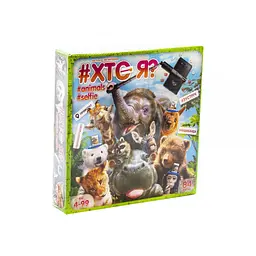 Настільна гра "Хто я? Animals Selfie" Danko Toys HIM-04-01U, 84 картки