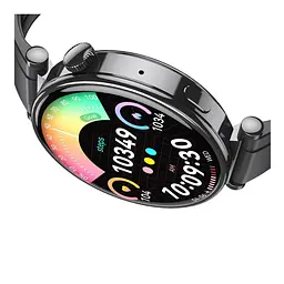 Смарт годинник XO GT4 mini AMOLED IP68/1.32 Bluetooth V5.3 200mAh Black - мініатюра 2