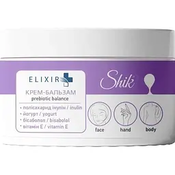 Крем для обличчя, рук і тіла SHIK 350мл Elixir Prebiotic Balance