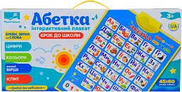 Плакат навчальний "Абетка" PL-719-57 укр. - мініатюра 4