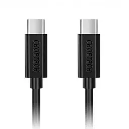 Кабель USB 2.0 Type-C M-M, 3.0 м, (60W) PVC чорний Choetech - мініатюра 3