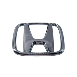Емблема решітки задня Honda Хром 140x113 мм Пластик на скотчі (Завод)