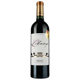 Вино Chateau Leboscq Medoc Cru Bourgeois 2019 красное сухое 0.75 л