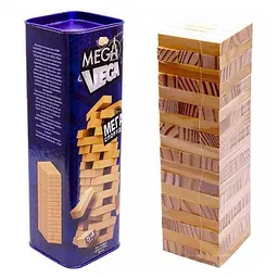 Настільна гра "Mega Vega" Danko Toys G-MV-01U Укр 54 бруска - мініатюра 2