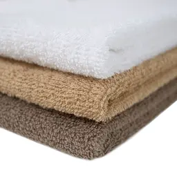 Набір рушників Lotus Home - Basic коричневий/кавовий/білий 30x50 (3од.) - мініатюра 3