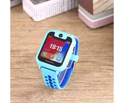 Дитячий годинник Smart Baby Watch SK-008 з камерою та GPS блакитні - мініатюра 3