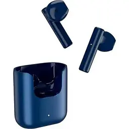 Бездротові навушники QCY T12S Blue - мініатюра 2