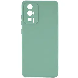 Силіконовий чохол Candy Full Camera для Xiaomi Poco F5 Pro Зелений / Menthol