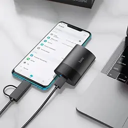 Зовнішній портативний накопичувач Hoco UD12 PSSD Mobile SSD 1TB - мініатюра 4