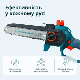 Набір Könner&Söhnen акумуляторна мініпила (KS MCS20V-8 CASE PLUS) - мініатюра 3