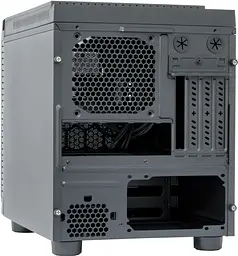 Корпус Chieftec GAMING CUBE CI-01B-OP mATX, без БЖ, Black - мініатюра 4
