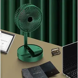 Портативний міні вентилятор для дому Telescopic Folding Fan Складаний настільний вентилятор із USB зарядкою