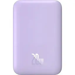 Портативний акумулятор Baseus Magnetic Mini Air Wireless 20W 6000mAh purple (P10059002513-00)