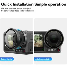 Фільтр Telesin S5-FLT-05 ND64 для DJI Osmo Action 5 Pro/DJI Osmo Action 4/DJI Osmo Action 3 [168938] - мініатюра 10