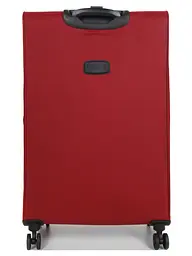 Валіза велика L тканинна Snowball 22204 80×46×28см 99+18см Червона - мініатюра 4