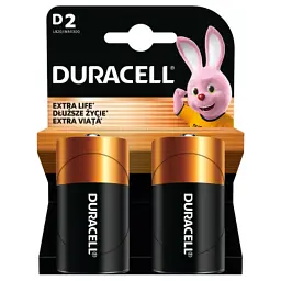 Батарейка Duracell D LR20 лужна 2шт. в упаковці (81545439/5005987/5014435) - мініатюра 2