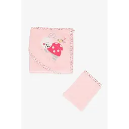 Рушник Unisex з кутком Ramel 397 Рожевий (2000990746214A)