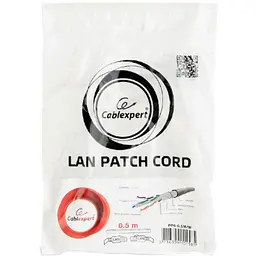 Патч-корд Cablexpert 1м FTP cat 6, white (PP6-1M/W) - мініатюра 3