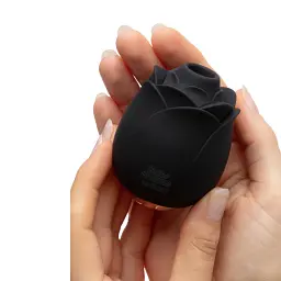 Вакуумний стимулятор клітора Fifty Shades of Grey Hearts Flowers Stimulator чорний - мініатюра 10