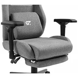 Крісло ігрове GT Racer X-2305 Gray (X-2305 Fabric Gray) - мініатюра 10