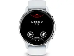 Смарт-годинник Garmin Venu 3 Silver Stainless Steel Bezel with Whitestone Case and Silicone Band (010-02784-00/50) - мініатюра 4