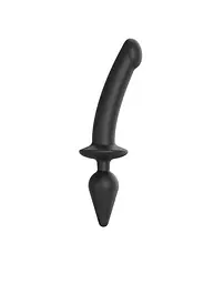 Анальна пробка з ділдо Strap-On-Me Switch Plug-In Dildo XXL, 27.1х5.2 см