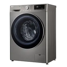 Пральна машина LG фронтальна 7 кг 1200 A+++ 48 см дисплей пара інвертор cріблястий - мініатюра 5