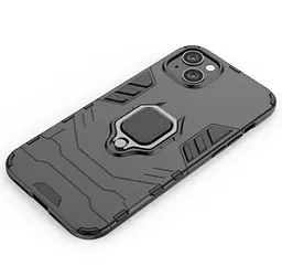 Чохол бампер Primolux Ring Armor для Apple iPhone 15 Plus Black - мініатюра 4