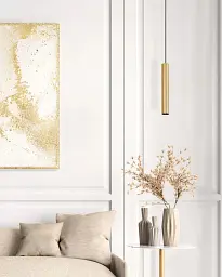 Підвісний світильник Goldlux 326140 Lungomare GU10 1x10W IP20 Золотий - мініатюра 2
