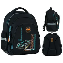 Рюкзак GoPack Education 2606S Speed Zone Чорний (GO26-2606S-6)