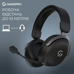 Навушники GamePro Asgard Freya Pro Wireless Black (HSW201B) - мініатюра 8