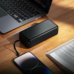 Зовнішній акумулятор Hoco J163B 30000mAh 20W Black [156644] - мініатюра 5