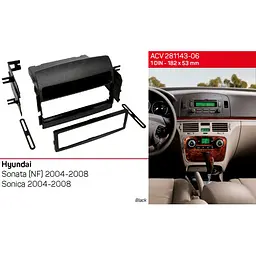 Перехідна рамка Hyundai Sonata ACV 281143-06 - мініатюра 3
