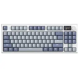 Бездротова клавіатура ATTACK Shark K86 Blue | RGB підсвітка | HotSwap