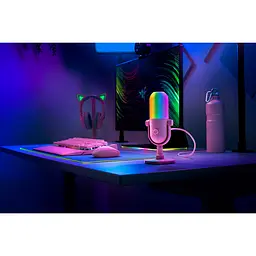Мікрофон Razer Seiren V3 Chroma Quartz (RZ19-05060300-R3M1) [107175] - мініатюра 7