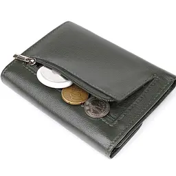 Стильний гаманець середнього розміру із натуральної шкіри ST Leather 12х14х2 см acs0029695 - мініатюра 8